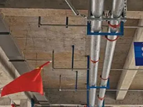 河源管廊支架的安装方法