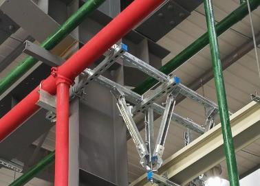 河源该抗震支架的整体式支吊架结构协调性好